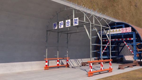 福泉市隧道施工动画制作公司 - 隧道施工工艺和施工方法 - 隧道施工汇报动画视频 - bim 工程施工动画